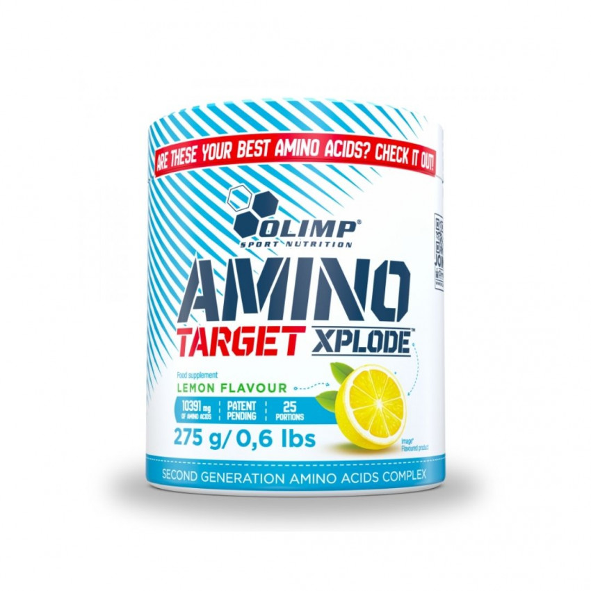Amino TARGET XPLODE 275GR lemon flavour